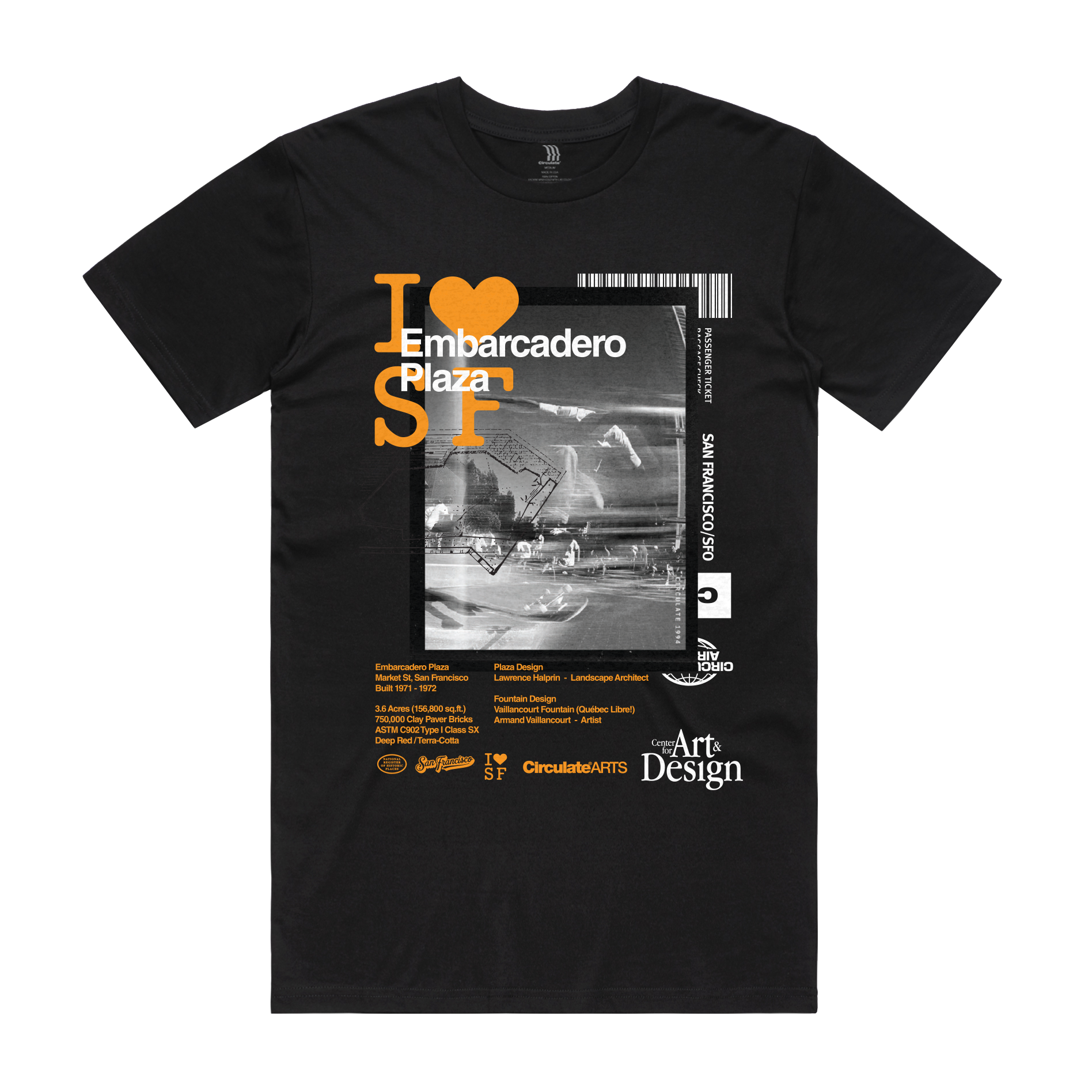 Groundzero T-shirt - Black – Circulate Worldwide
