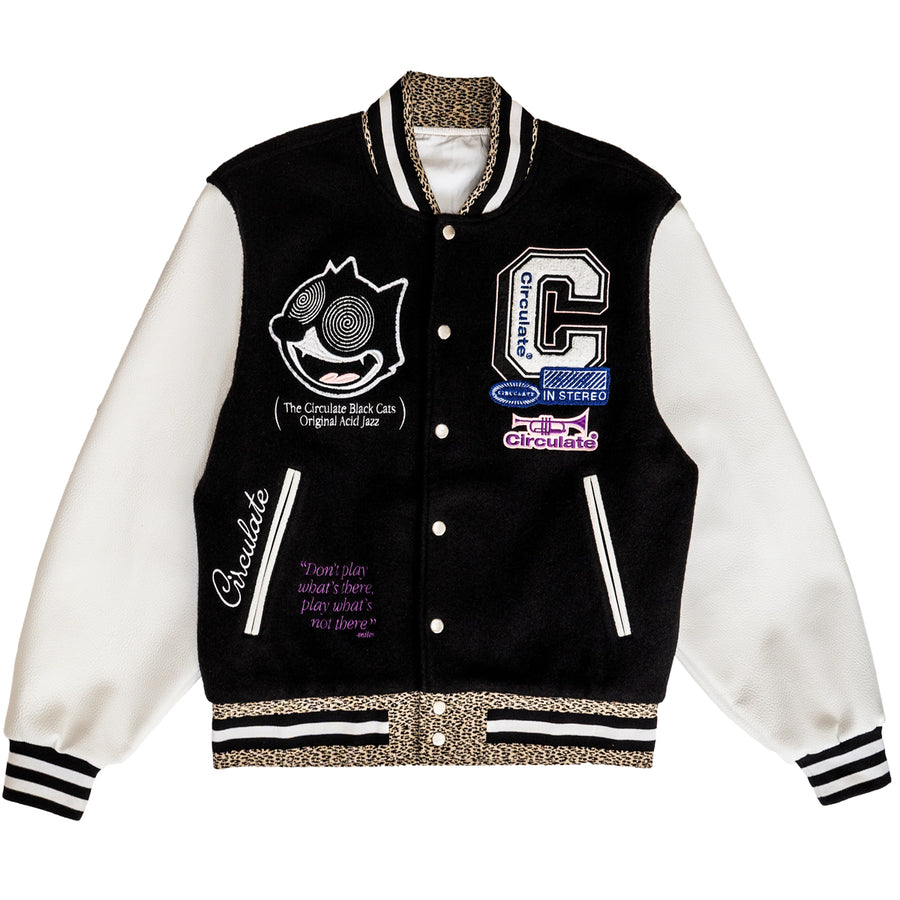 Black Cats Varsity Jacket